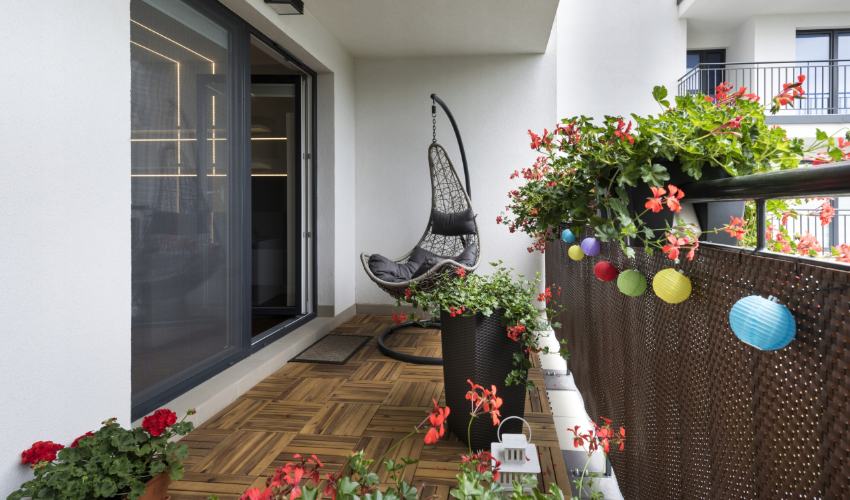 Add Accessories To Your Balcony