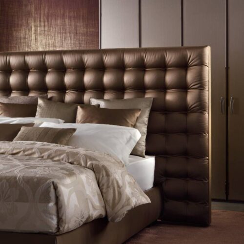 High Headboard Storage Bed