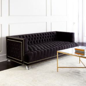 Black Sofa Upholstery