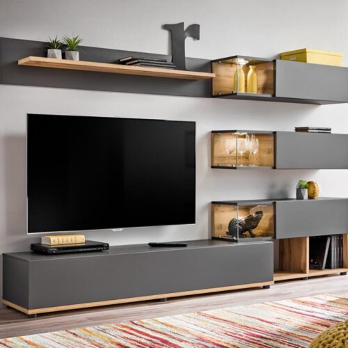 Wall Unit 240cm Wide Tv Stand