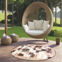 Stylish Outdoor Round Rugs